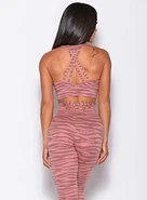 cross back sports bra